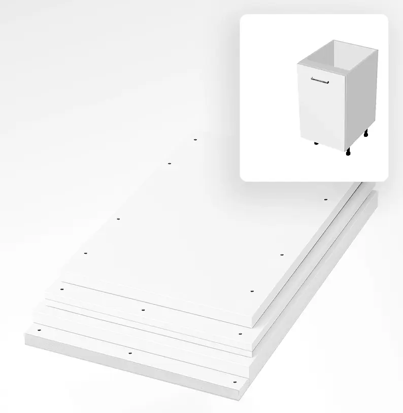 Flat Pack - Base 1 Door