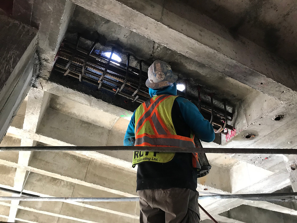 UBC 2018 Drag Strut Rebar