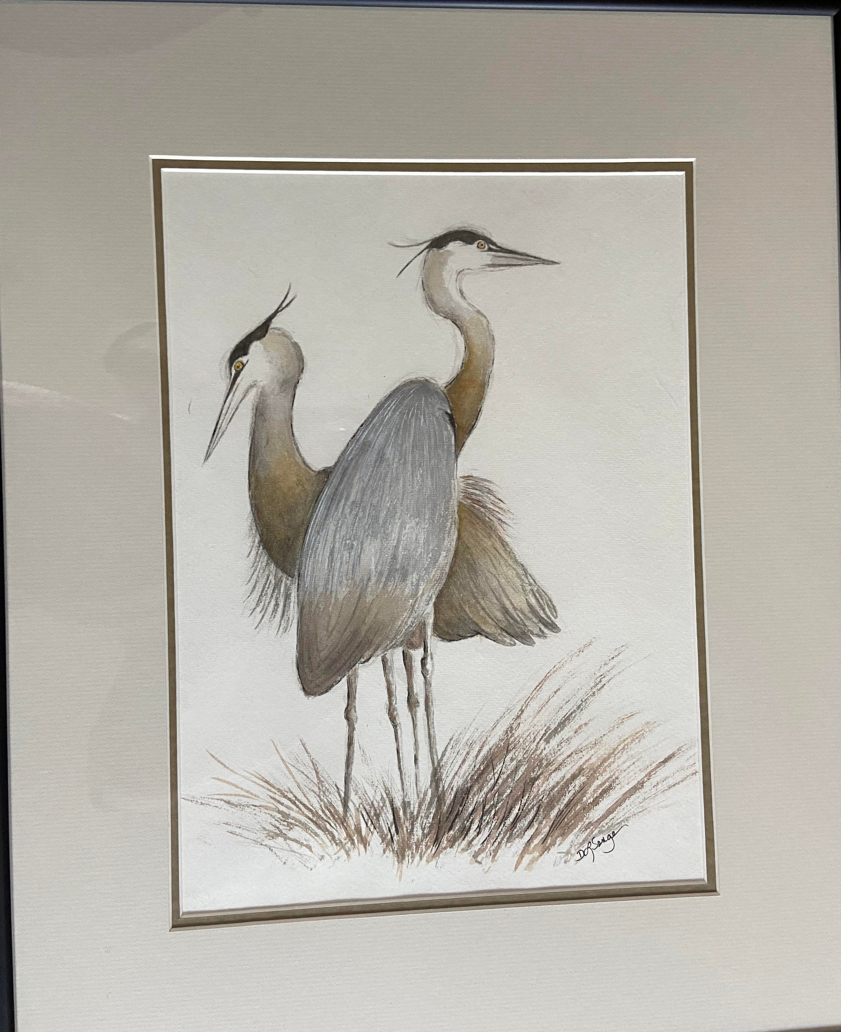 Great Blue Herons