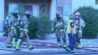 Second Alarm Apartment Fire in Scottsdale, Arizona.