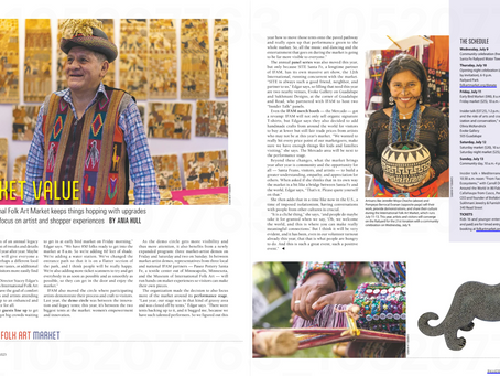 Focus on Artist and Guest Experience at the International Folk Art Market
