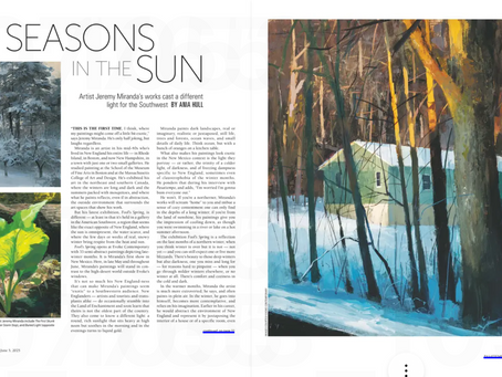 New England's Darkness in New Mexico