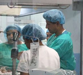 NICU Team visits Hospital Mario Caterino Rivas