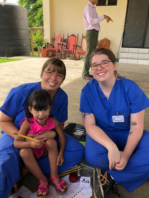 Early Childhood Development Team Meets Families