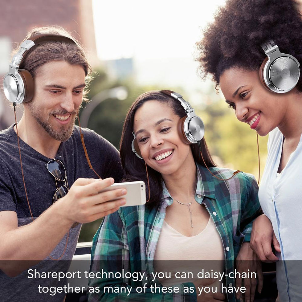 Thumbnail: Oneodio Pro 30 Professional Studio DJ Headphones With Microphone Over Ear Wired 