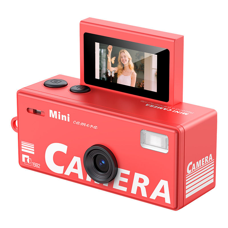 Thumbnail: Retro CCD Digital Camera Vlog Student Photo & Video Recorder Flip Screen