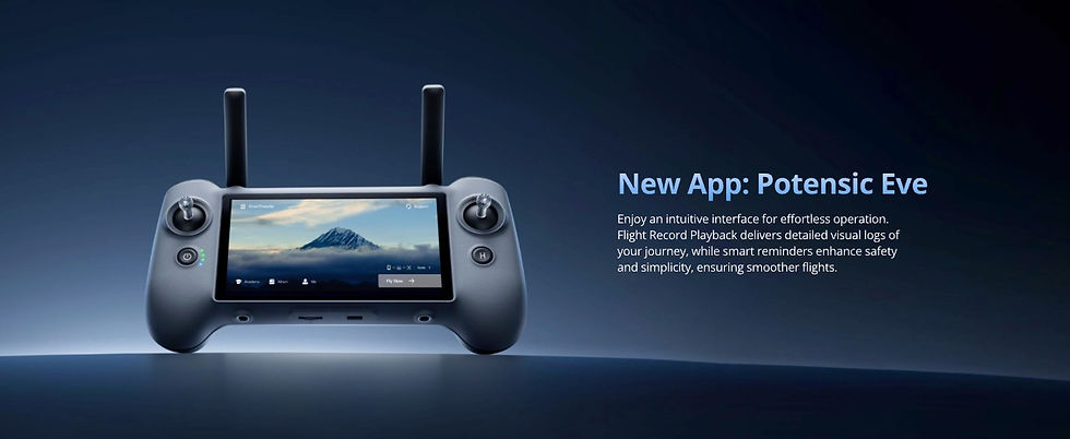 Thumbnail: Potensic C0 ATOM 2 Drone with PTD 1 Remote Control 4K Video, 8K Photo Camera 10K