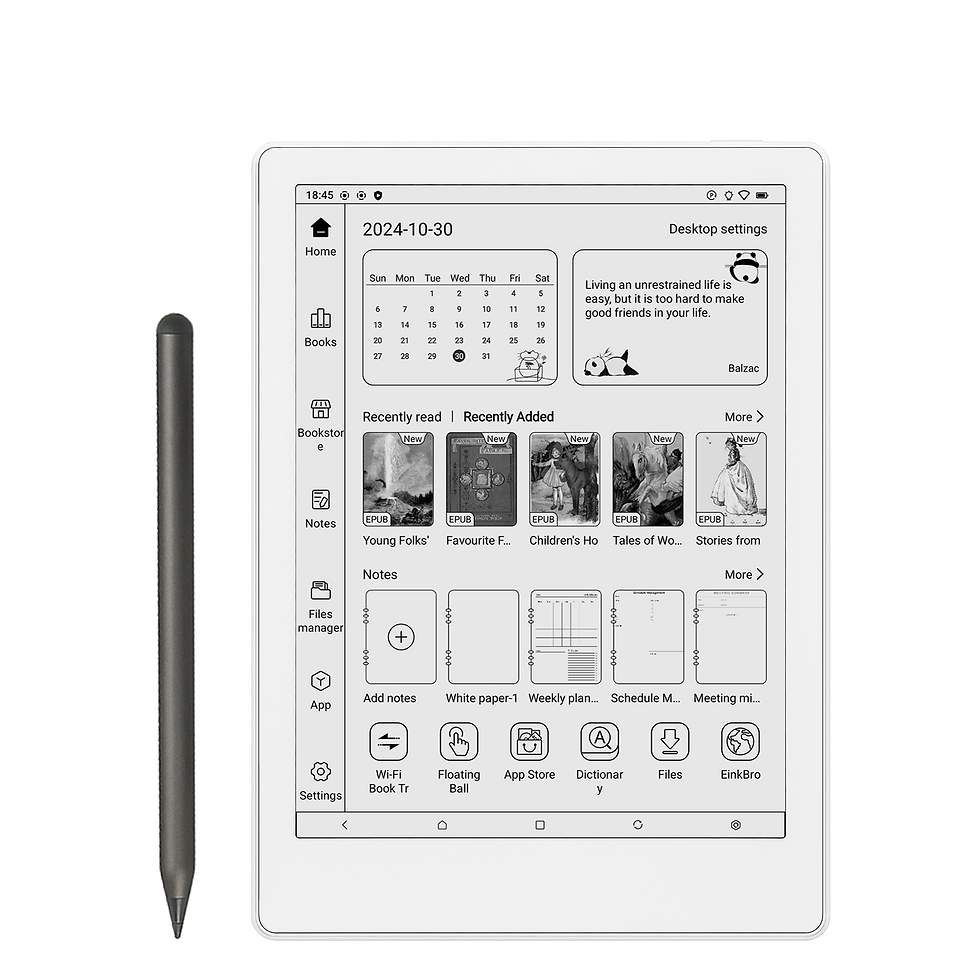Thumbnail: Meebook M8 7.8"  Android 14 Ebook reader with google play store and fast refresh