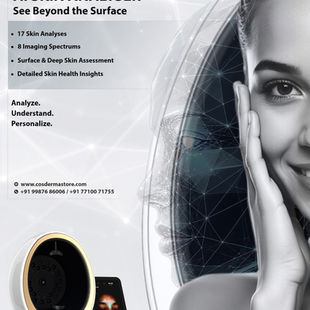 Cosderma COS3 AI Skin Analyzer: Advanced Skin & Hair Analysis Technology