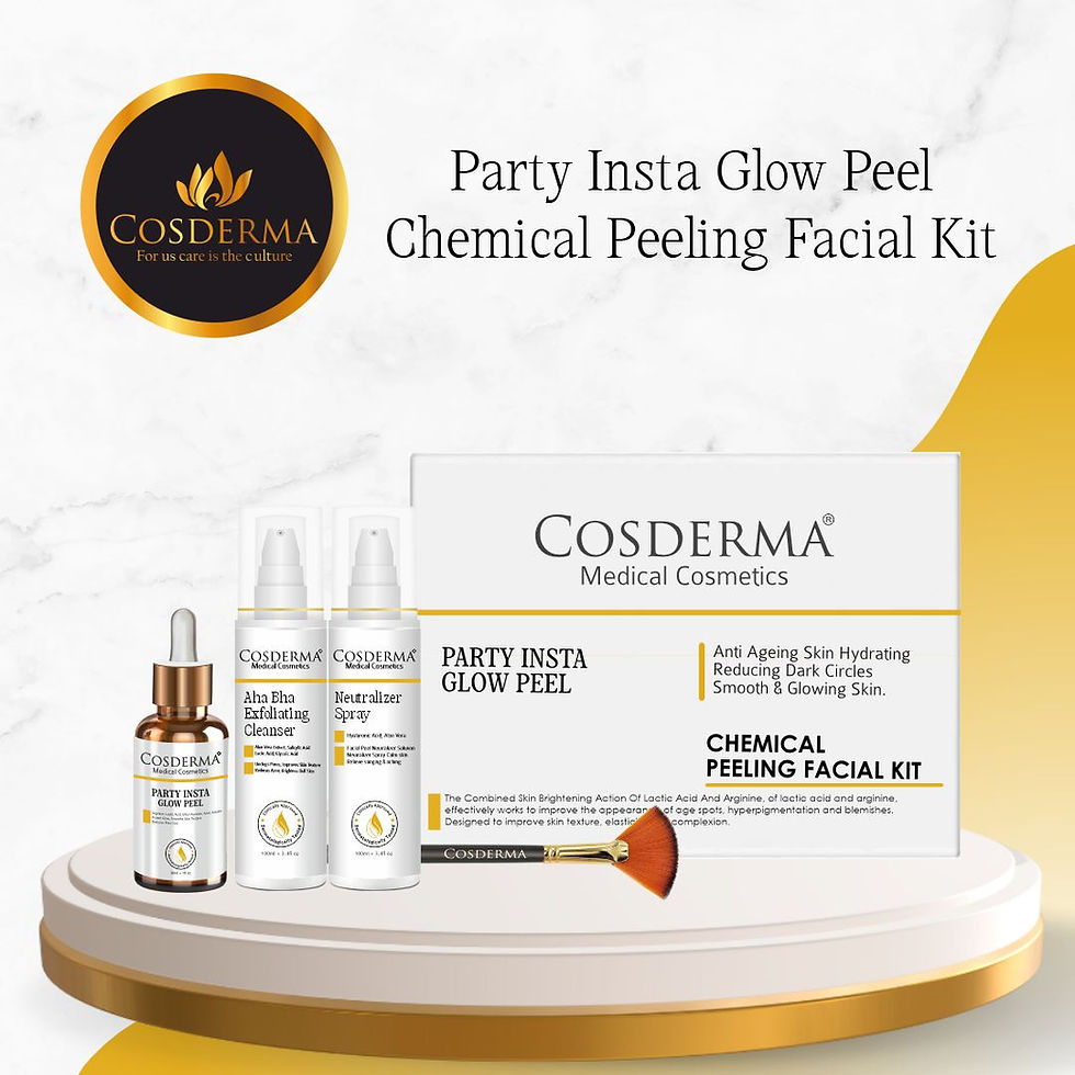 Thumbnail: Cosderma Party Insta Glow Peel | Chemical Peeling Facial Kit