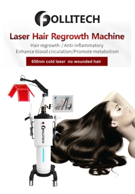 Thumbnail: Follitech Laser Low Level Laser LLT | Hair Regrowth Laser Machine