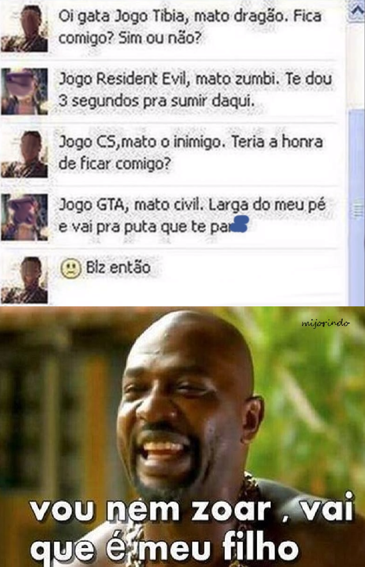 KKKK muito maluco