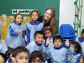 Ella es la causante de mi amor por servir.