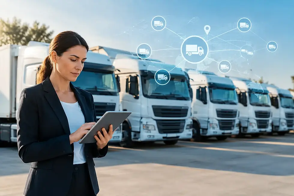 IA telemática vehicular para flotas más rentables