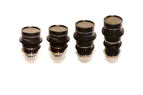 ★超希少品★ Kowa Prominar Anamorphic-8 2X Kowa Cine Prominar Anamorphic lens Set 40,50,75,100 Rehoused