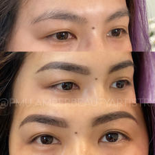 Powder Brows- Before & After