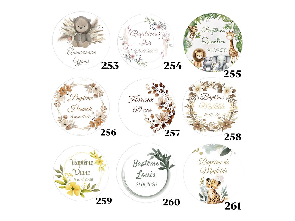 Miniature : Bougie évènement - 100g bouchon à vissé avec ruban et étiquette personnalisée