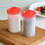 Thumbnail: Youngever 3 Pack Plastic Salt and Pepper Shakers, Clear Powder Container
