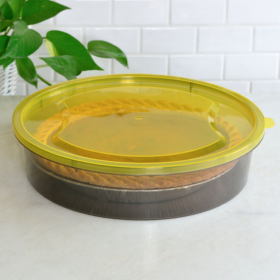 Stackable Pie Storage Containers Youngever 3 Pack Pie Containers, Plastic Food Storage Containers, Pie ...