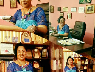 In my Study now...more relaxed,Calmer!Na God get Naija. ..ish!!!