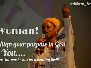In this end-time hour....yes #Woman,you are the one God has been waiting for!!!