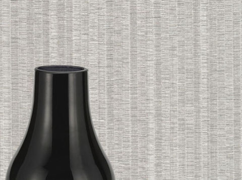 Textured grey vinyl wallcovering sample