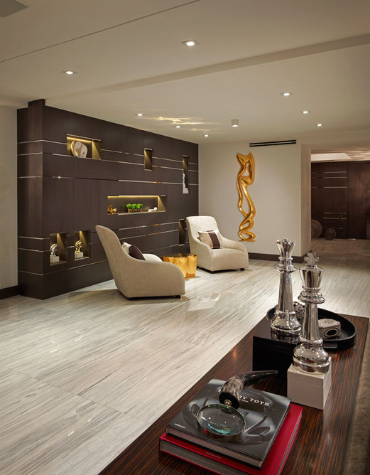 Modern living room interior design