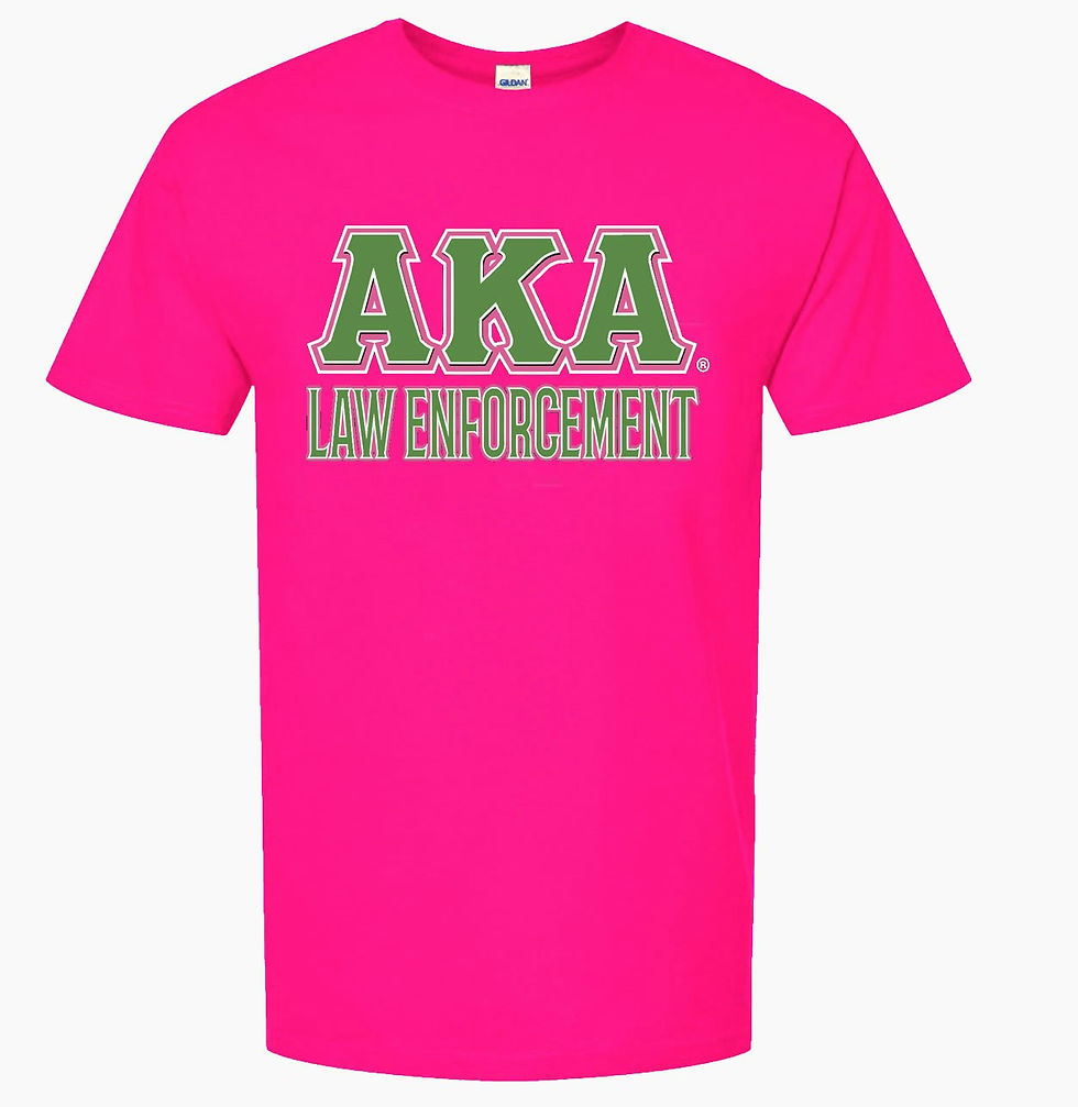 Thumbnail: AKA LAW ENFORCEMENT Screenprinted