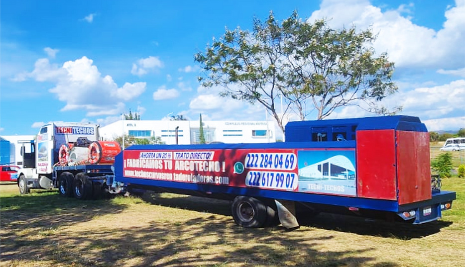 ROLADORA DE LÁMINA PARA ARCOTECHOS