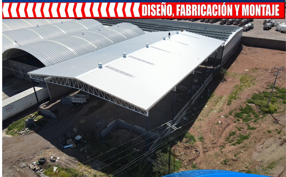 NAVE INDUSTRIAL A DOS AGUAS LAMINA R101