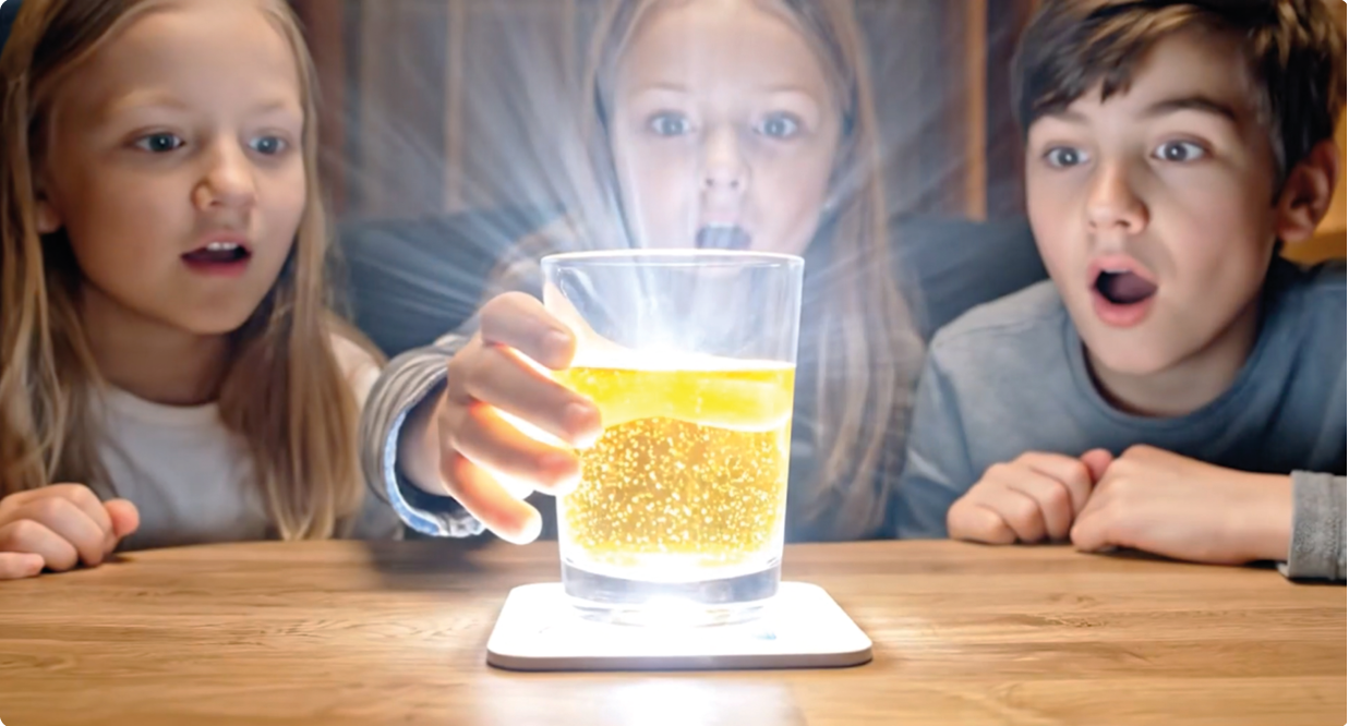 Leuchtende Untersetzer Bastelset für Kinder