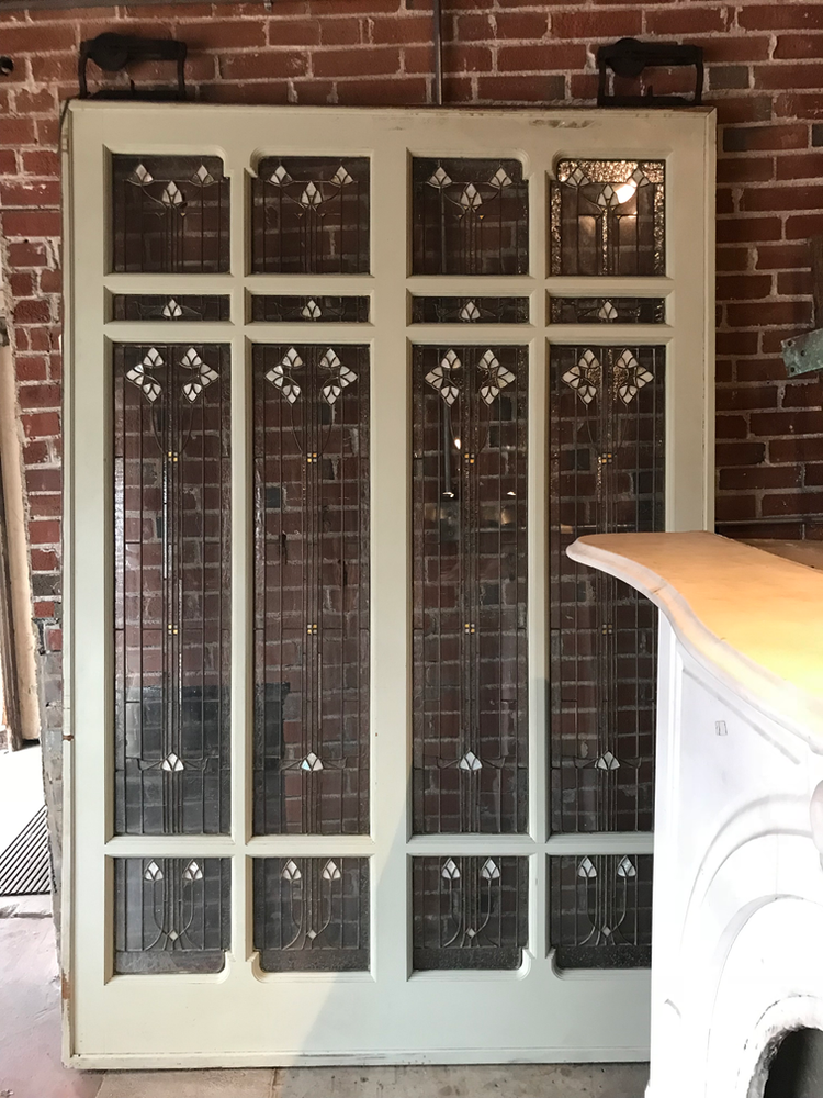 Boeckeler Lead Glass Door