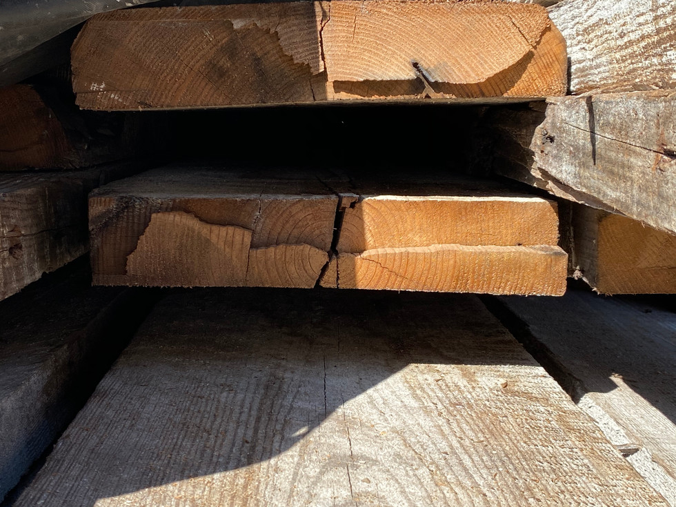 Reclaimed old growth and secondary growth Longleaf Pine (Pinus palustris) for sale by Bruce Gerrie.