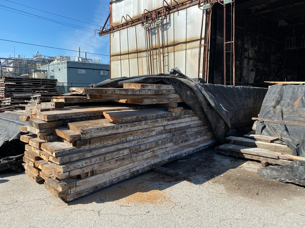 Reclaimed old growth and secondary growth Longleaf Pine (Pinus palustris) for sale by Bruce Gerrie.
