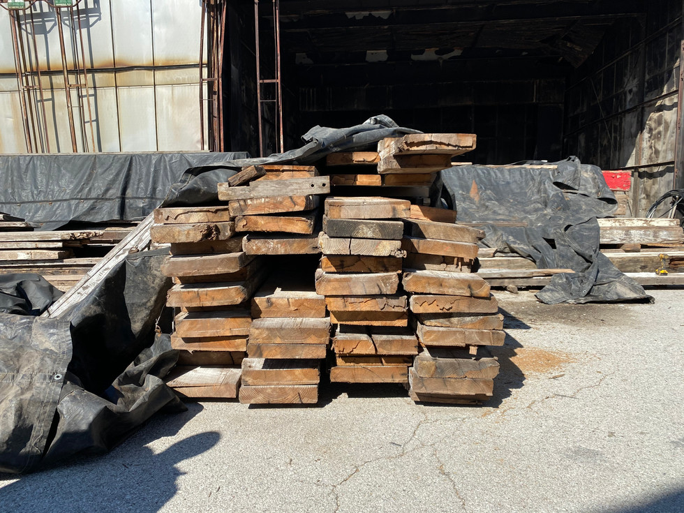 Reclaimed old growth and secondary growth Longleaf Pine (Pinus palustris) for sale by Bruce Gerrie.