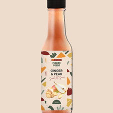 Bottle of Hot Ginger & Pear Sauce