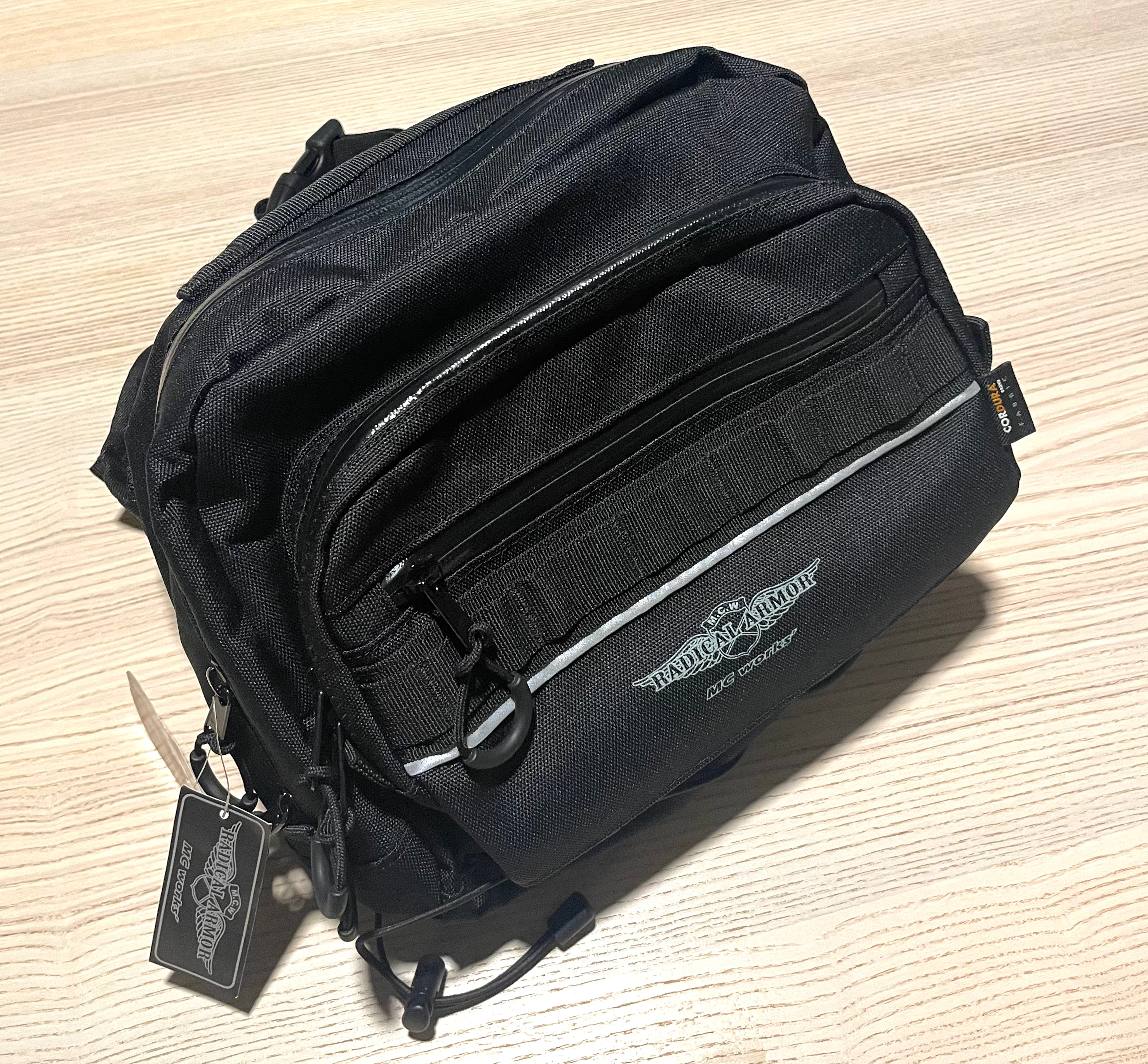 MC WORKS’ ALL WEATHER HIP BAG HB-1