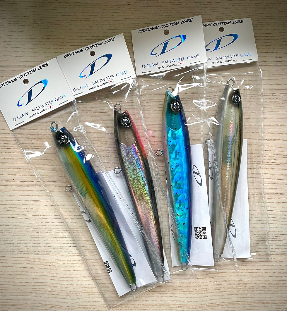 D-CLAWパブルス215 GOODBAITBnD180 バブルス215＞「D-CLAW」キャスティング・ジギングに特化した