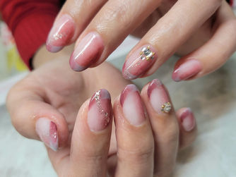 オンブレフレンチ★ブームです(*^-^*)