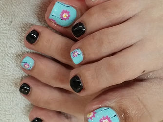 フラワーフットアート✿