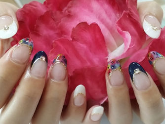フレンチ＆小花アート✿