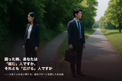 【男女共通】困った時、あなたは「縮む」人ですか、それとも「広げる」人ですか