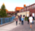 Pub crawl participants move from the contest and crawl opening at Atlantic Ale House to the next location in downtown Johnson City.