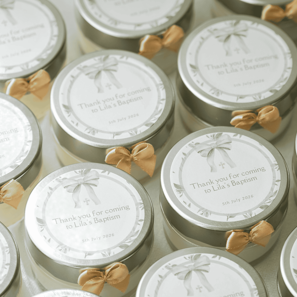 Baptism Souvenir Candles