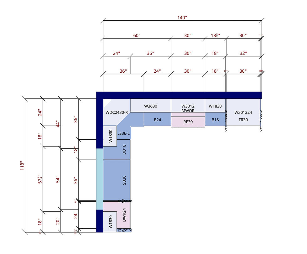Thumbnail: L Shape Kitchen Set_1