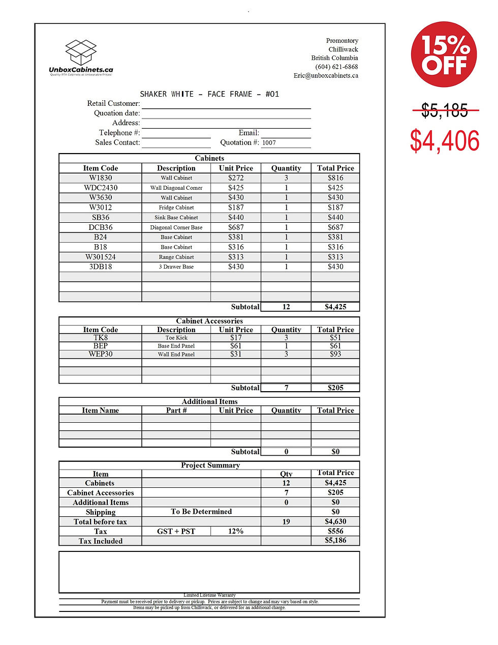 Thumbnail: L Shape Kitchen Set_1