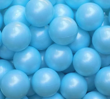 ball pit balls pastel blue