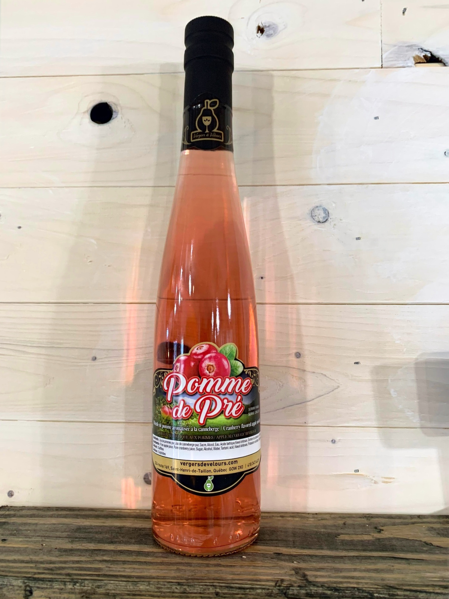 Mistelle de pomme et canneberge - Pomme de pré