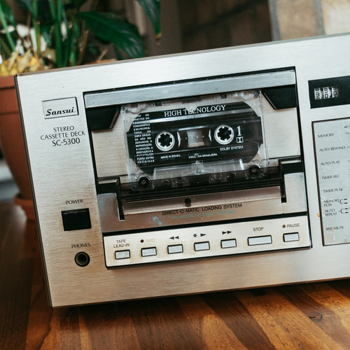 Tape Deck Sansui SC-5300 | Retroaudiolab