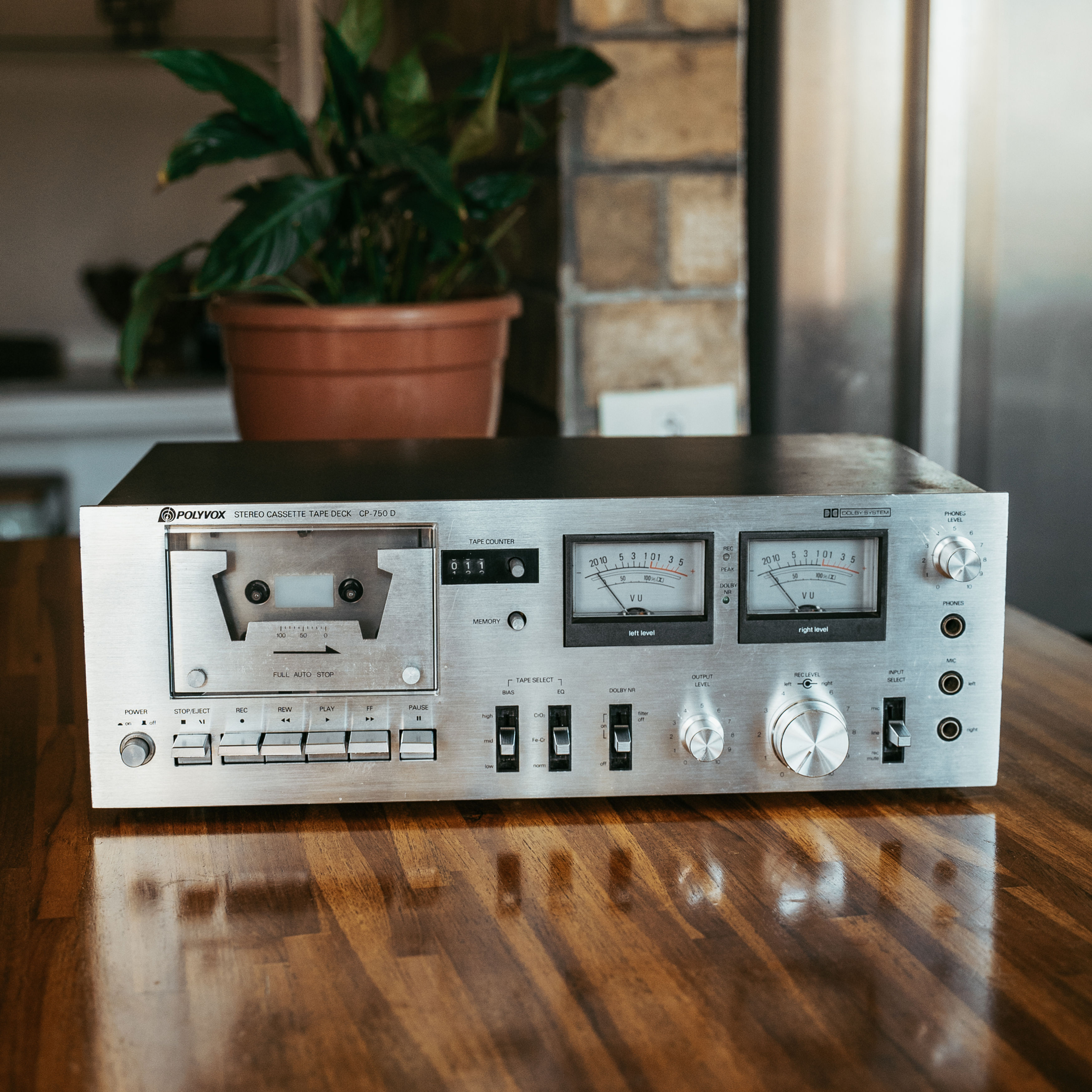Tape Deck Polyvox CP-750D
